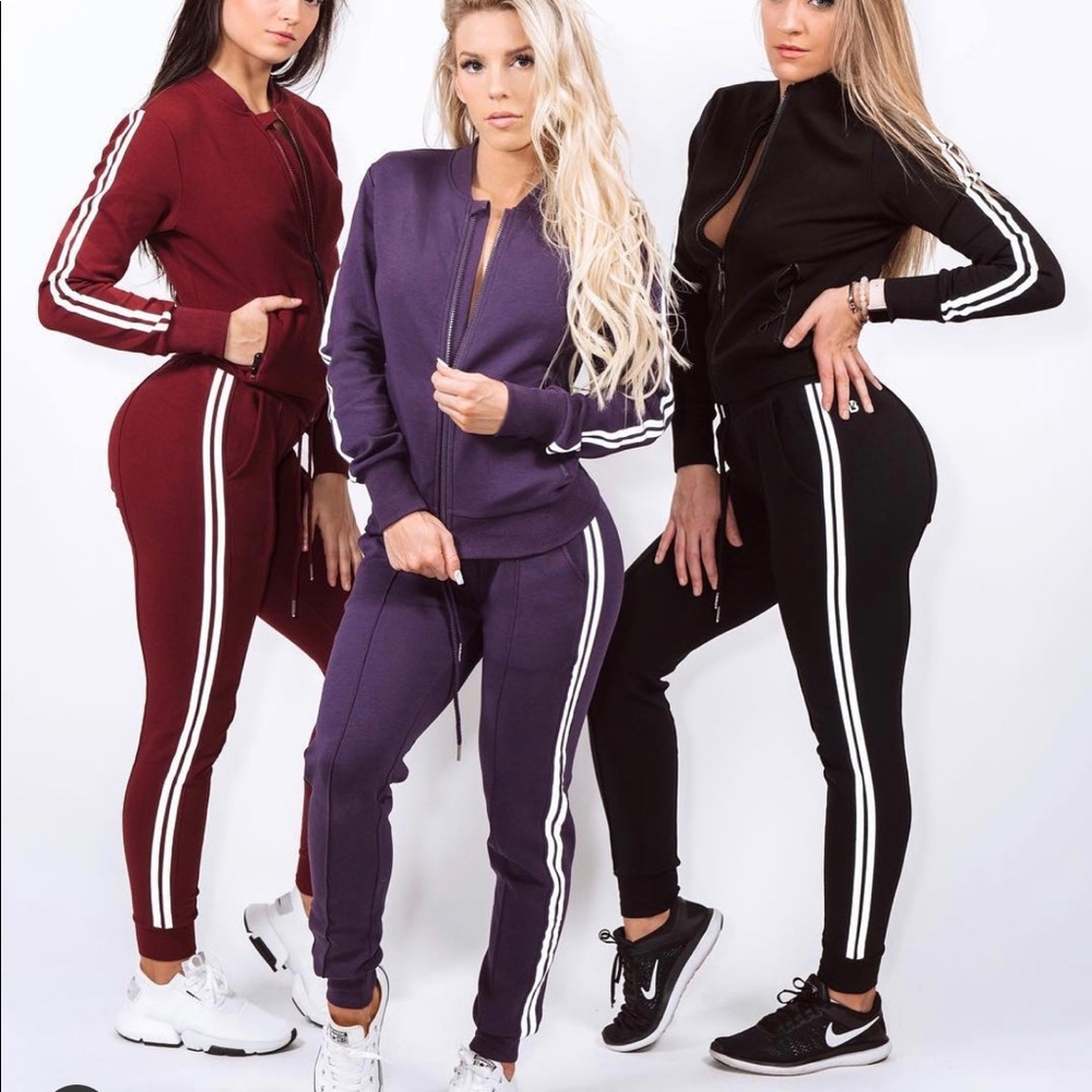 Buffbunny bomber blackberry Joggers